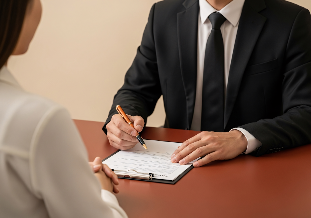 Signing documents